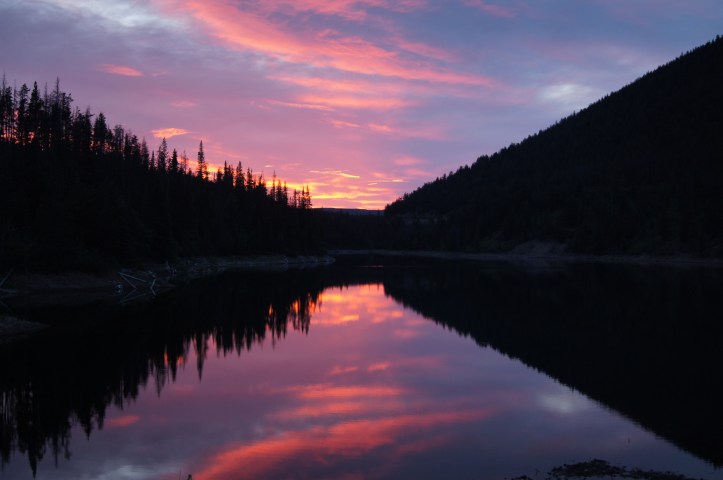 Sunset Moore Lake by Tjflex2 on Flickr