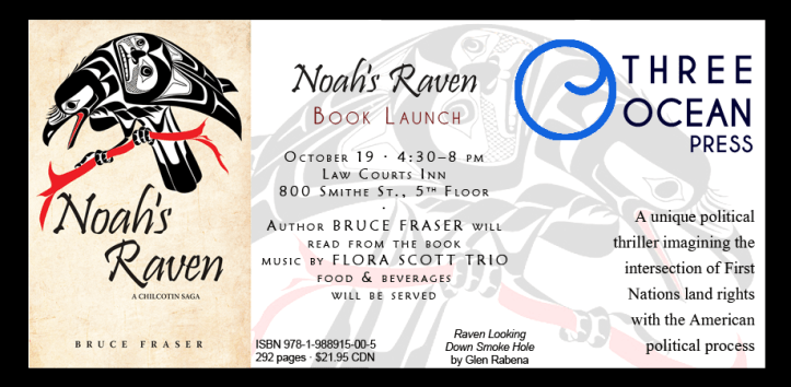 Noah's Raven Launch Invite